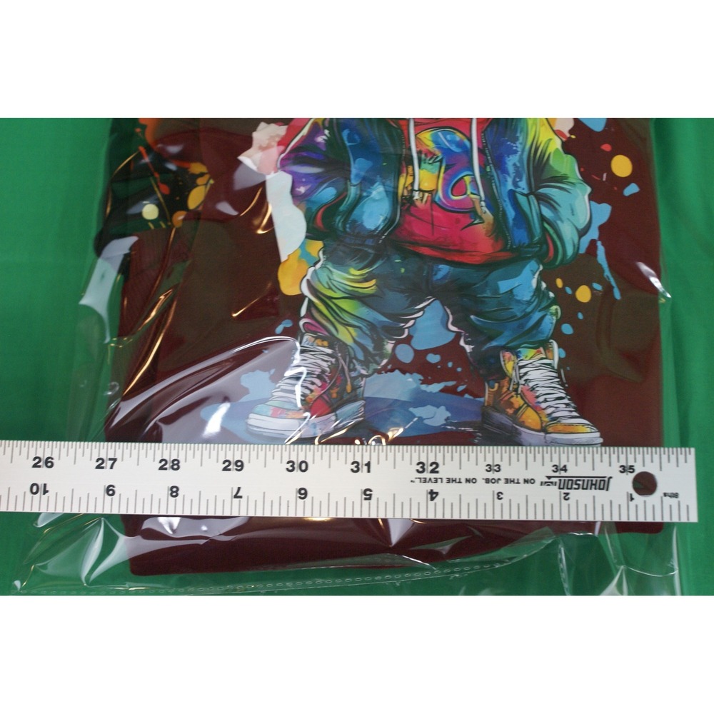 Pure Champ Kids 2-Pack Graphic Sweatshirts Black Dog & Red Monkey Size 10/12 - Picture 11 of 12